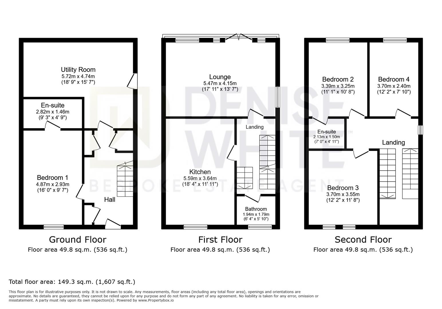 8, Jason Court, Staffordshire floorplan