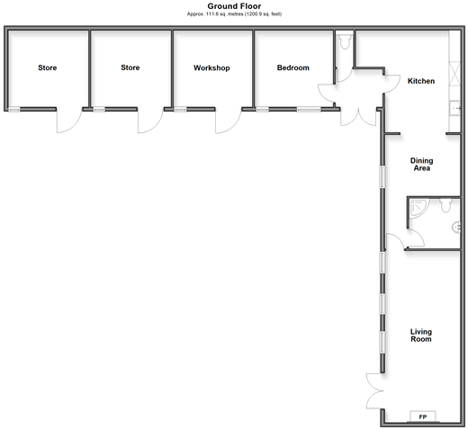Smithers Lane, Cowden floorplan