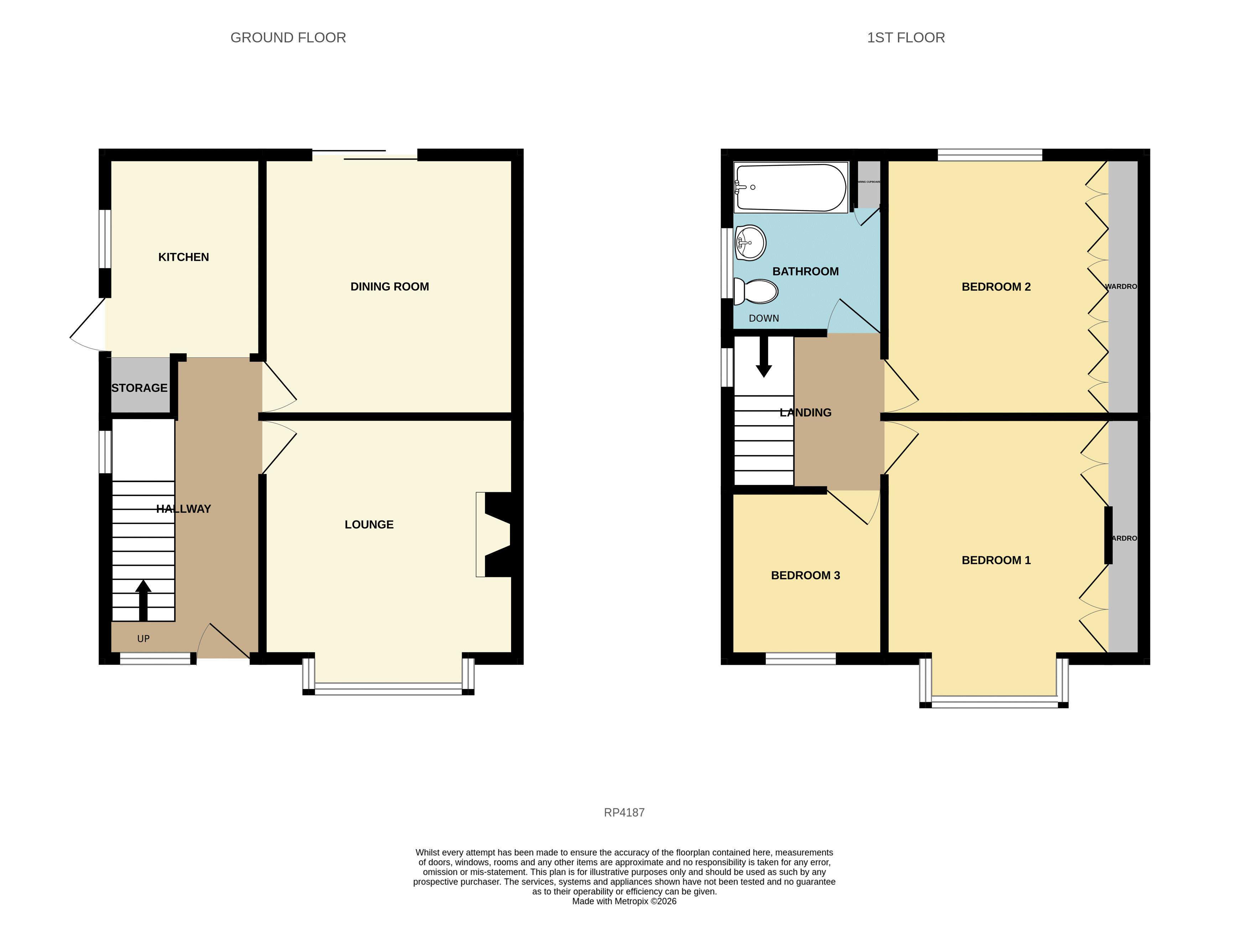 Cranford Crescent, Rhos on Sea floorplan