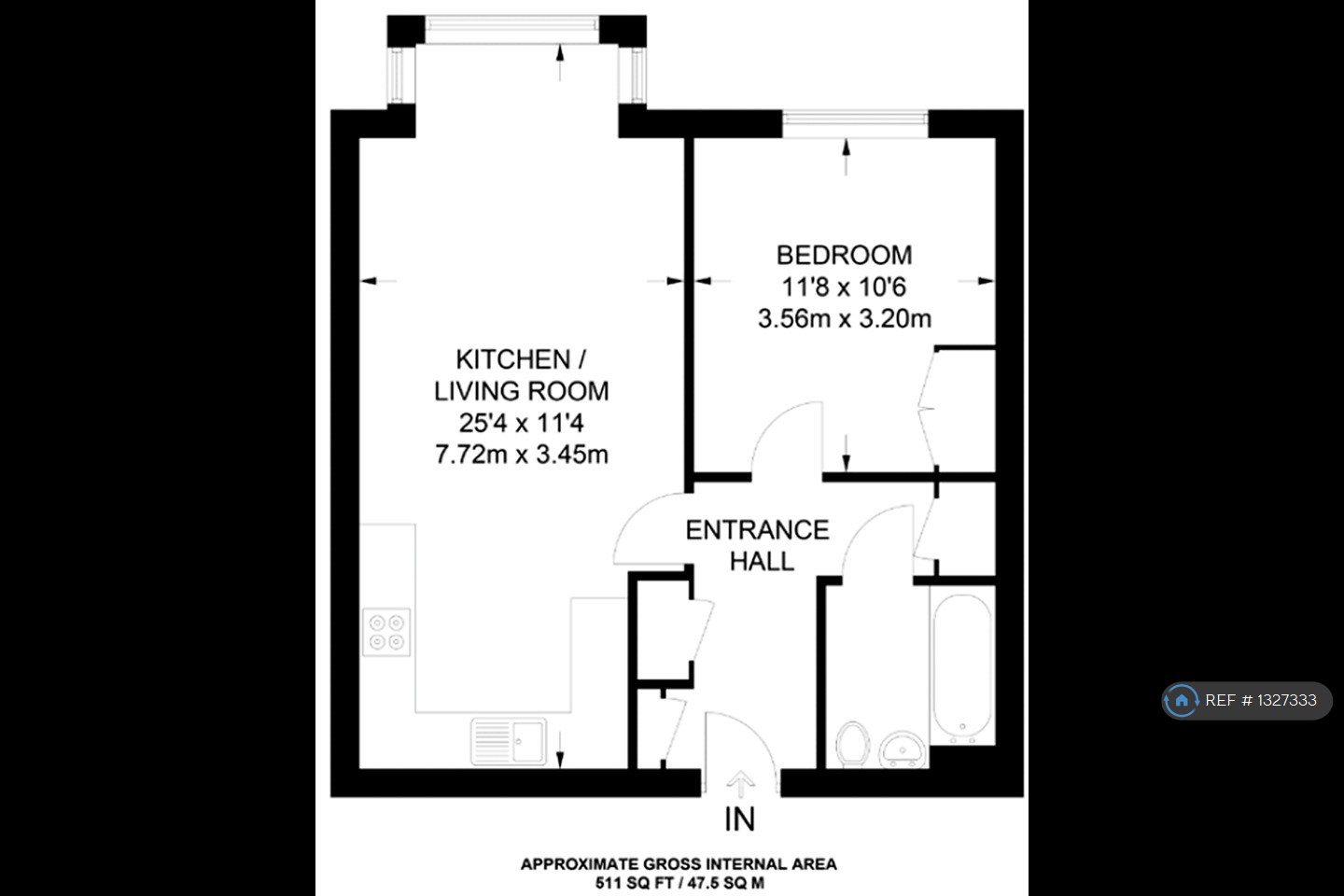 Medway House Kidwells Close, Maidenhead floorplan