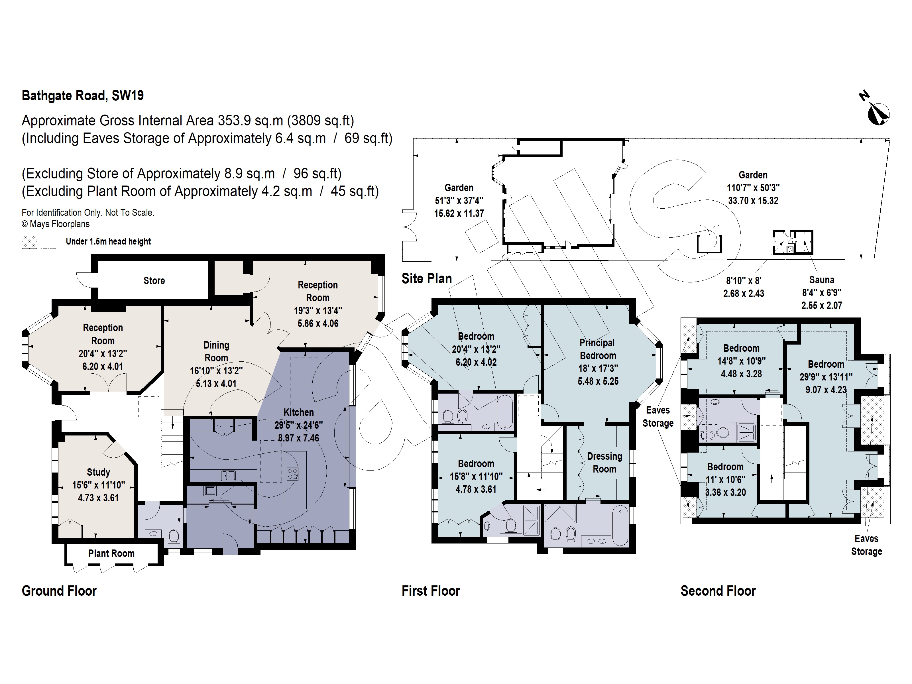 46, Bathgate Road, London floorplan
