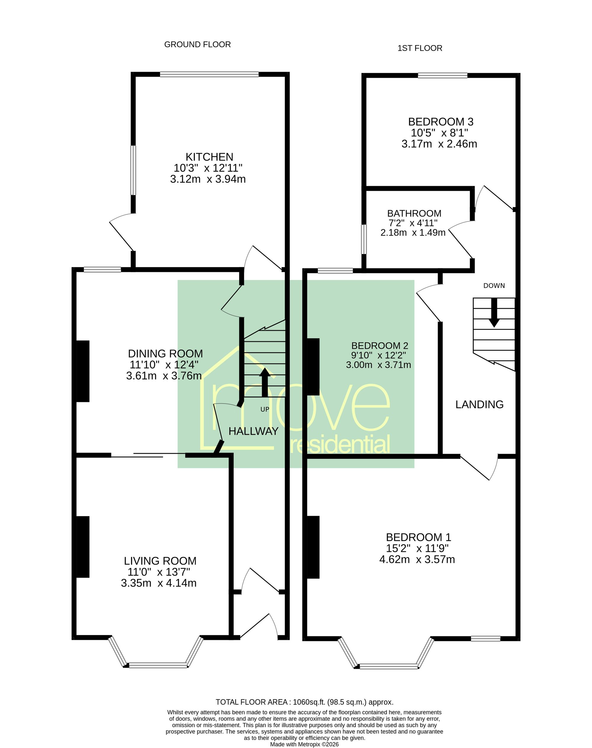 37 Gorsefield Road, Birkenhead floorplan