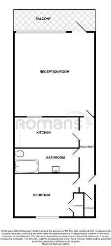 1 Bedrooms Flat to rent in Duke Street, Reading RG1