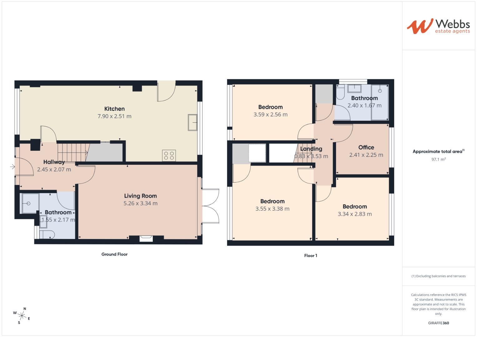 5, Churchside Way, Walsall floorplan