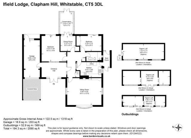 Ifield Lodge, Whitstable floorplan