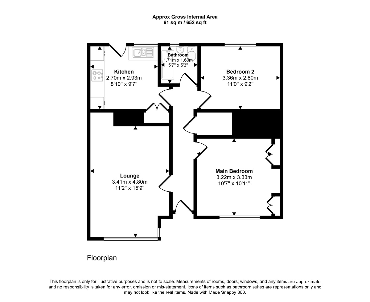 26 Greenlaw, Newcastle upon Tyne floorplan