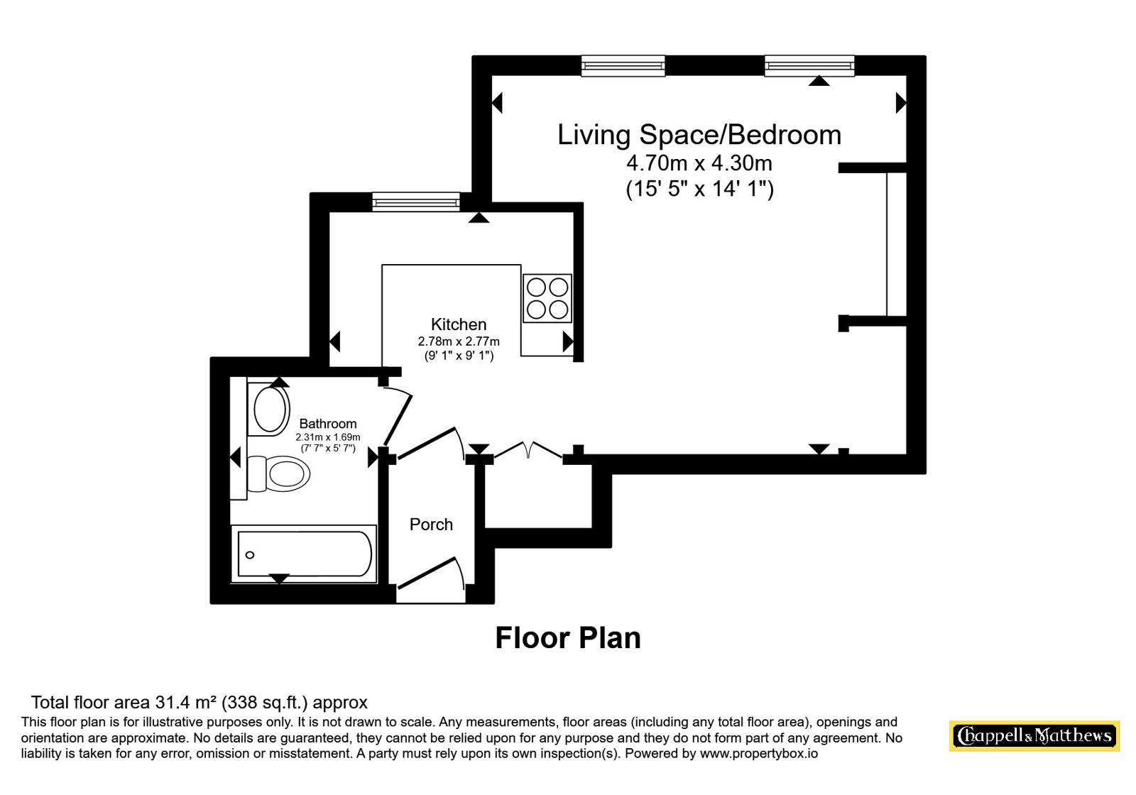 Flat 129, Invicta,, Millennium Promenade, Bristol floorplan