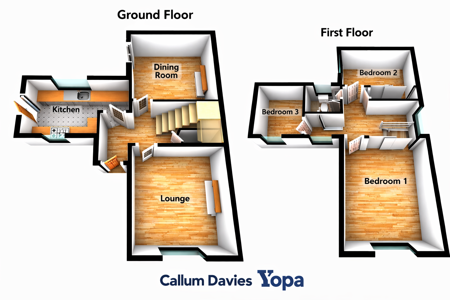 8, March Hywel, Neath floorplan