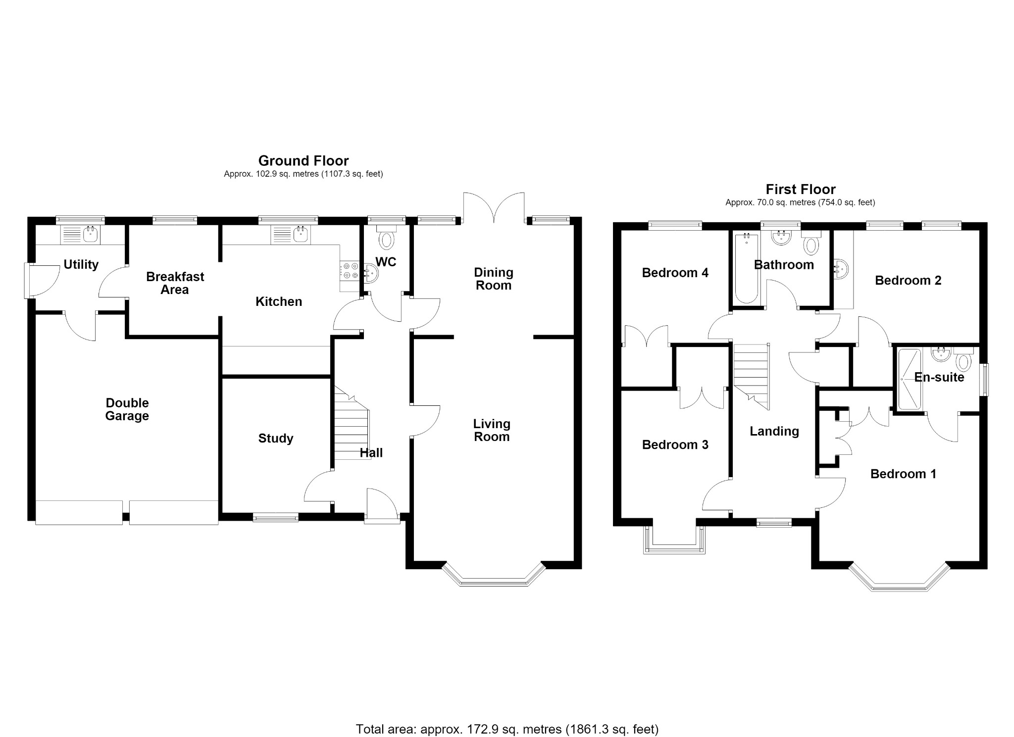 11, Amethyst Close, Lincolnshire floorplan