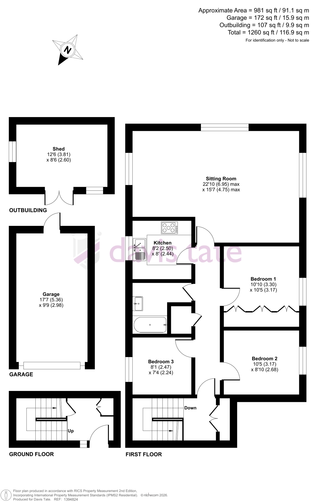 8, Wood Green, Reading floorplan