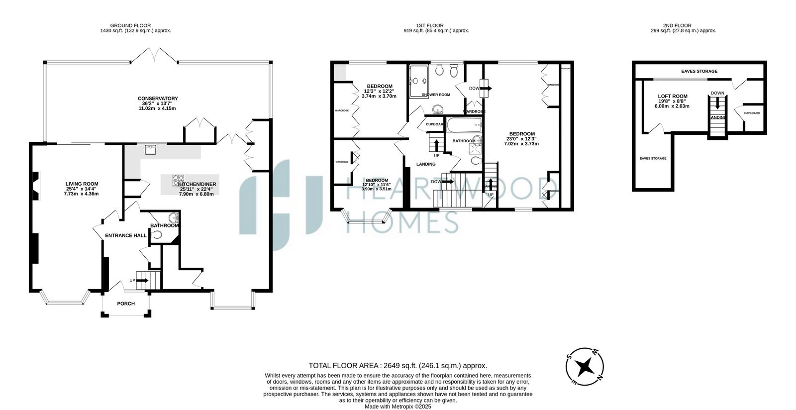 354, London Road, St. Albans floorplan