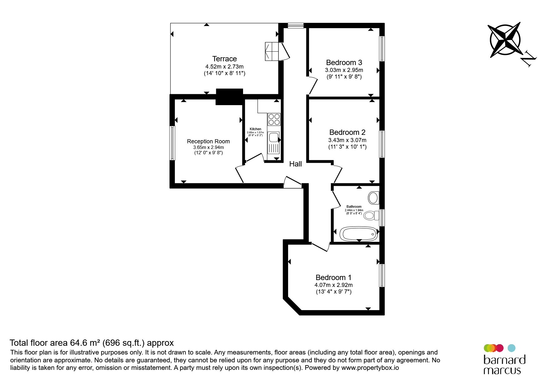 Babington Road, London floorplan