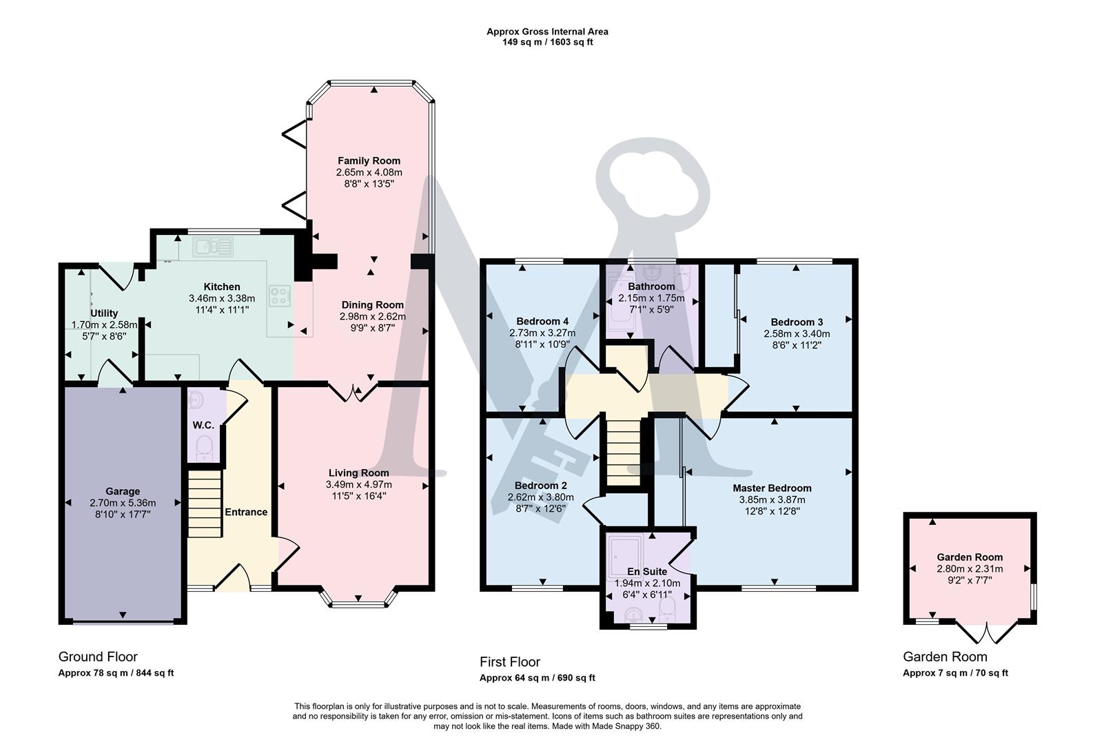 5, Brick Kiln Lane, Ibstock floorplan