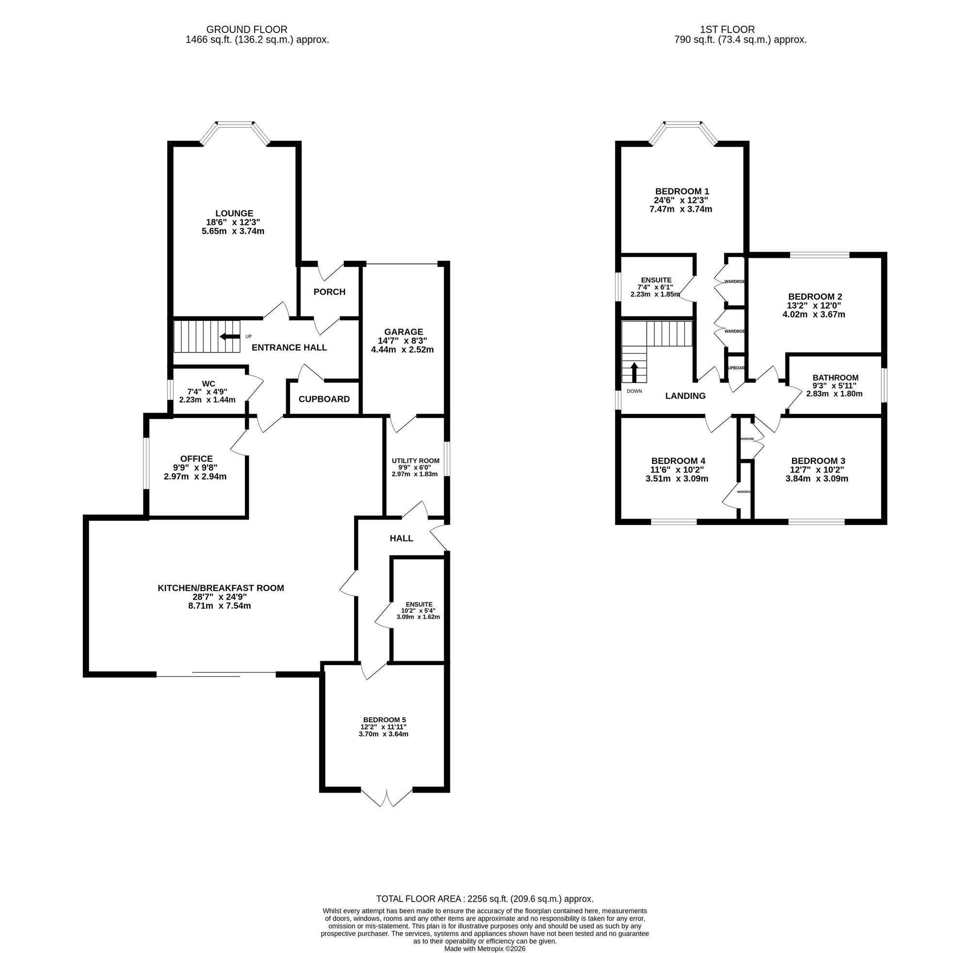 32, Skye Crescent, Crieff, PH7 floorplan