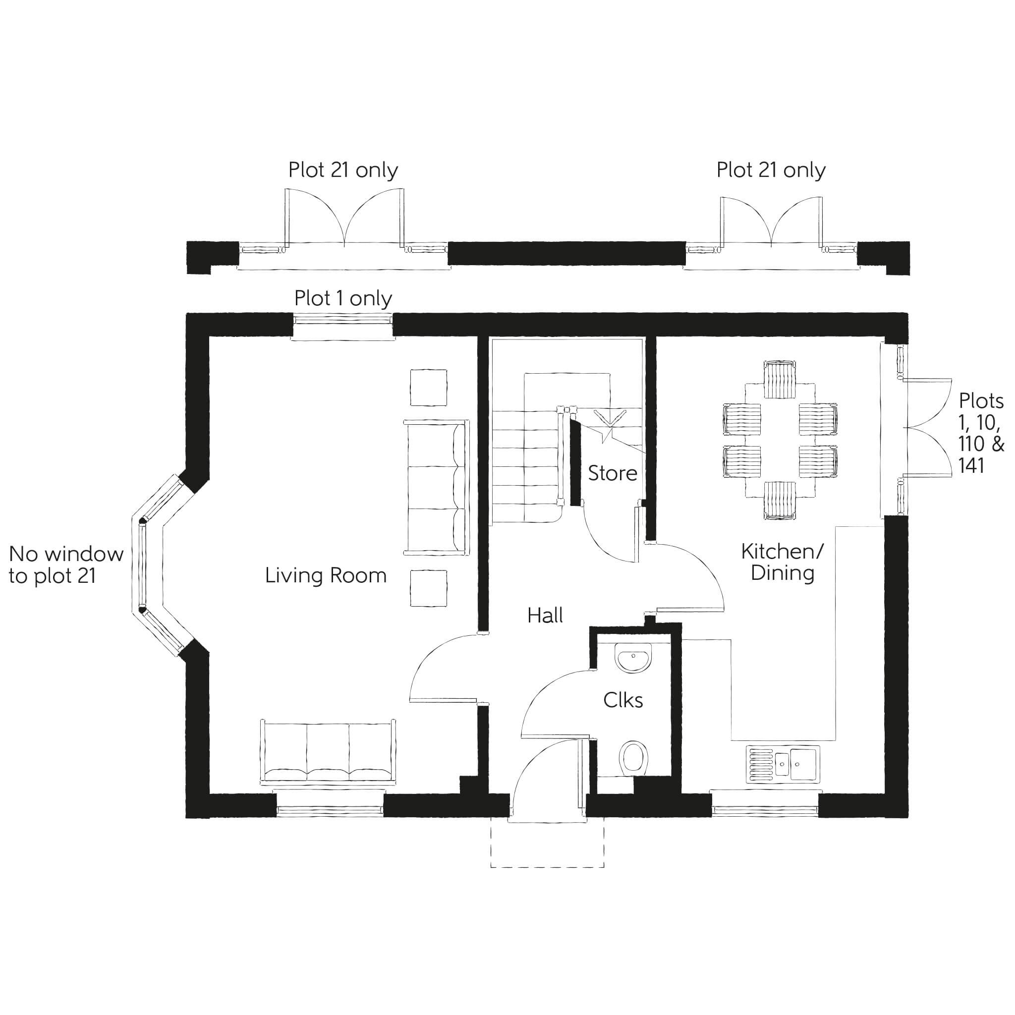 110, Irthlingborough Road, Wellingborough floorplan