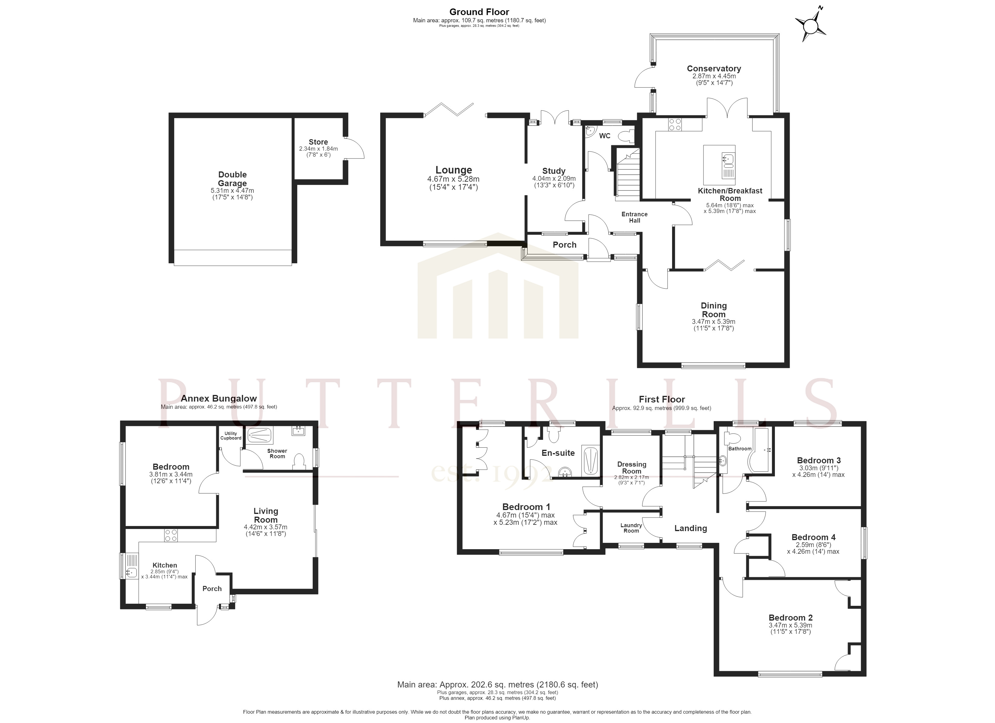 7, Woodland Way, Hertfordshire floorplan