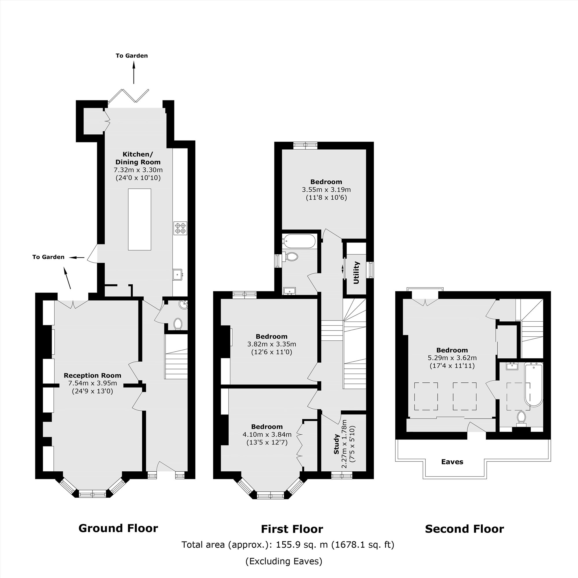 15, Tower Road, Strawberry Hill floorplan