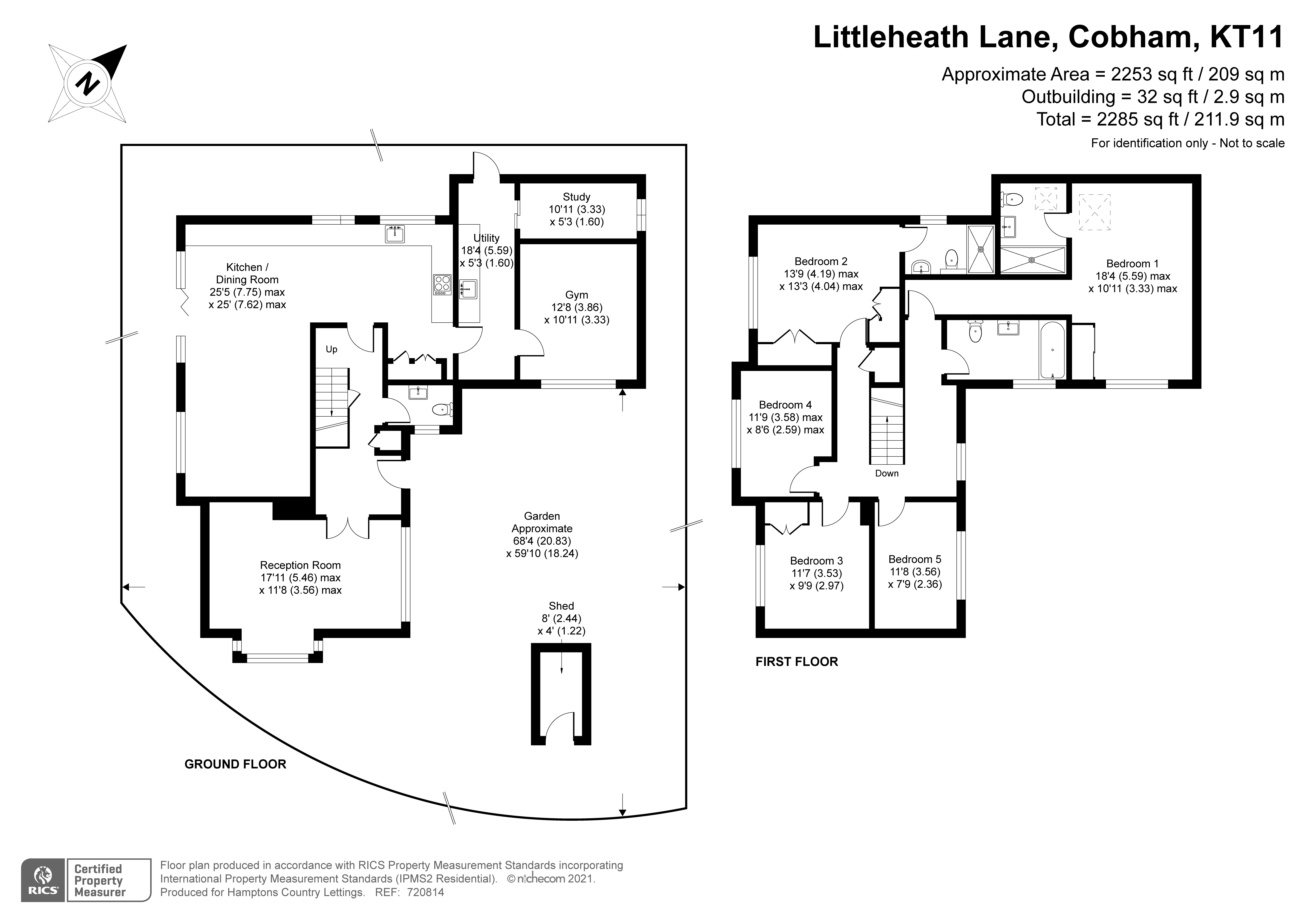 9, Littleheath Lane, Cobham floorplan