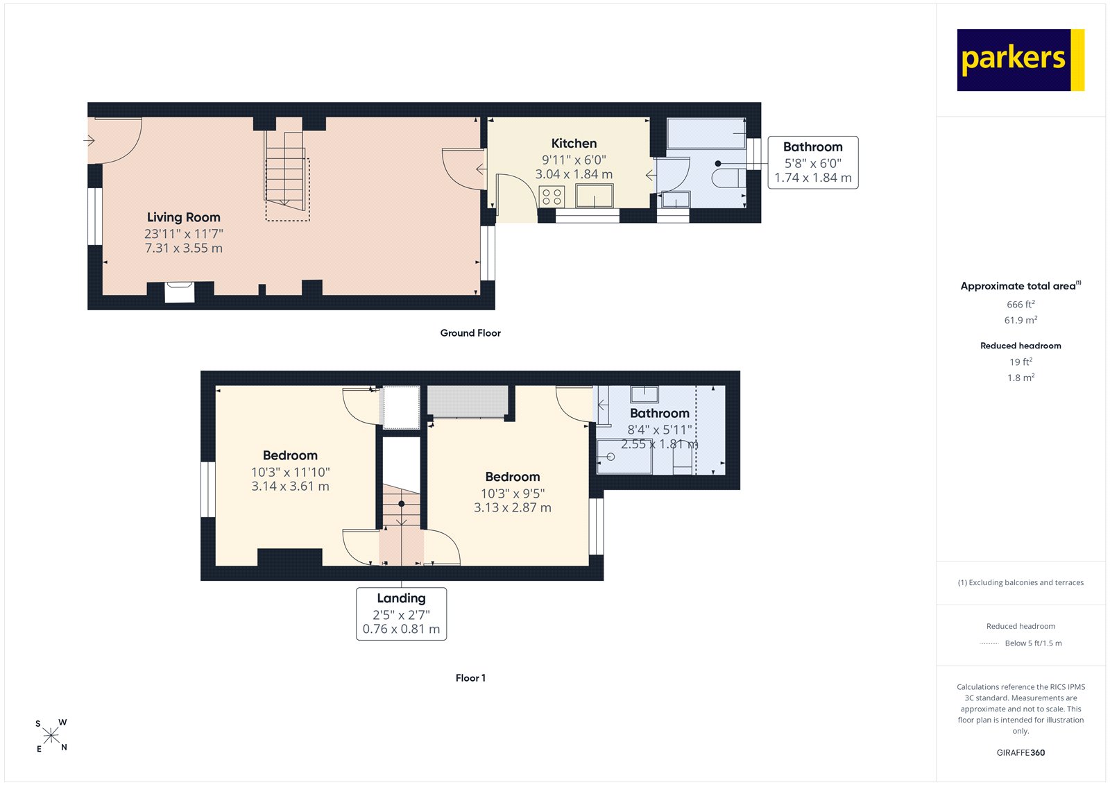 44, Church Street, Reading floorplan
