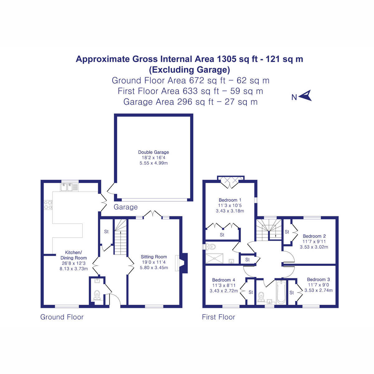 35, Reedmace Road, Bicester floorplan