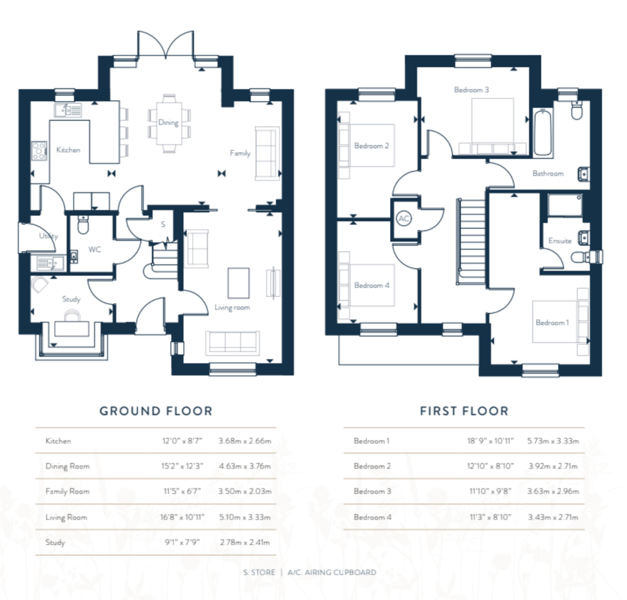 Plot 39, The Lavenham, Clifford Smith Drive, Felsted, Essex floorplan