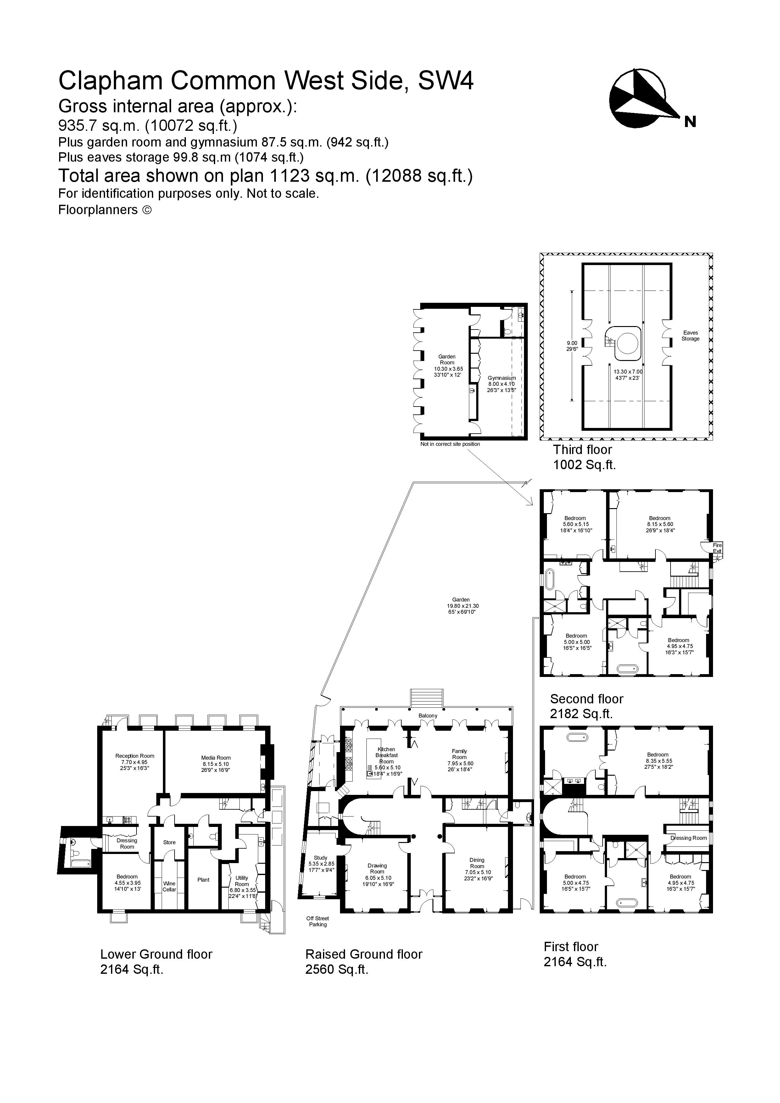 Clapham Common West Side, London SW4, 8 bedroom detached house for sale