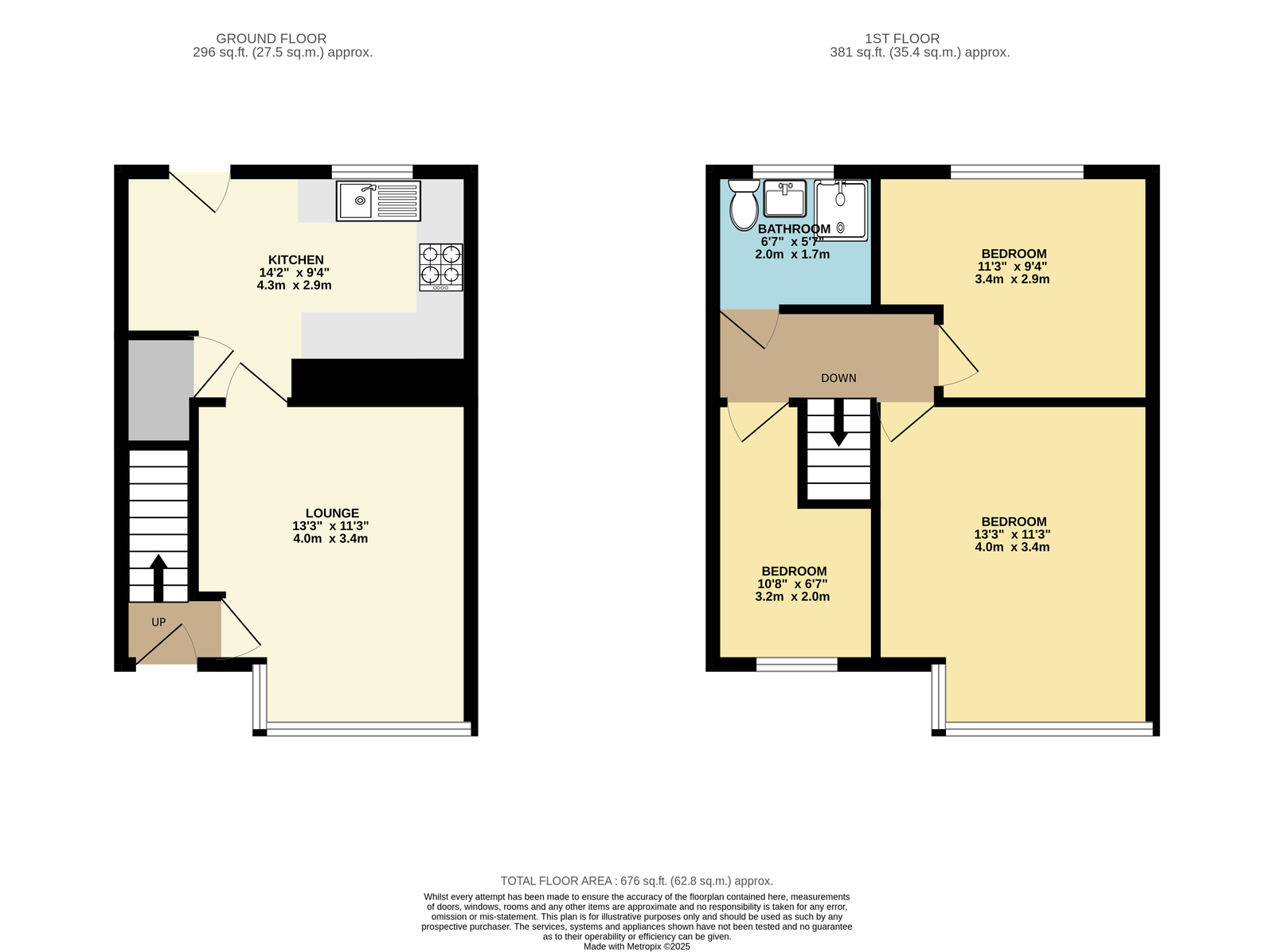 Belvedere Avenue, Stockport floorplan