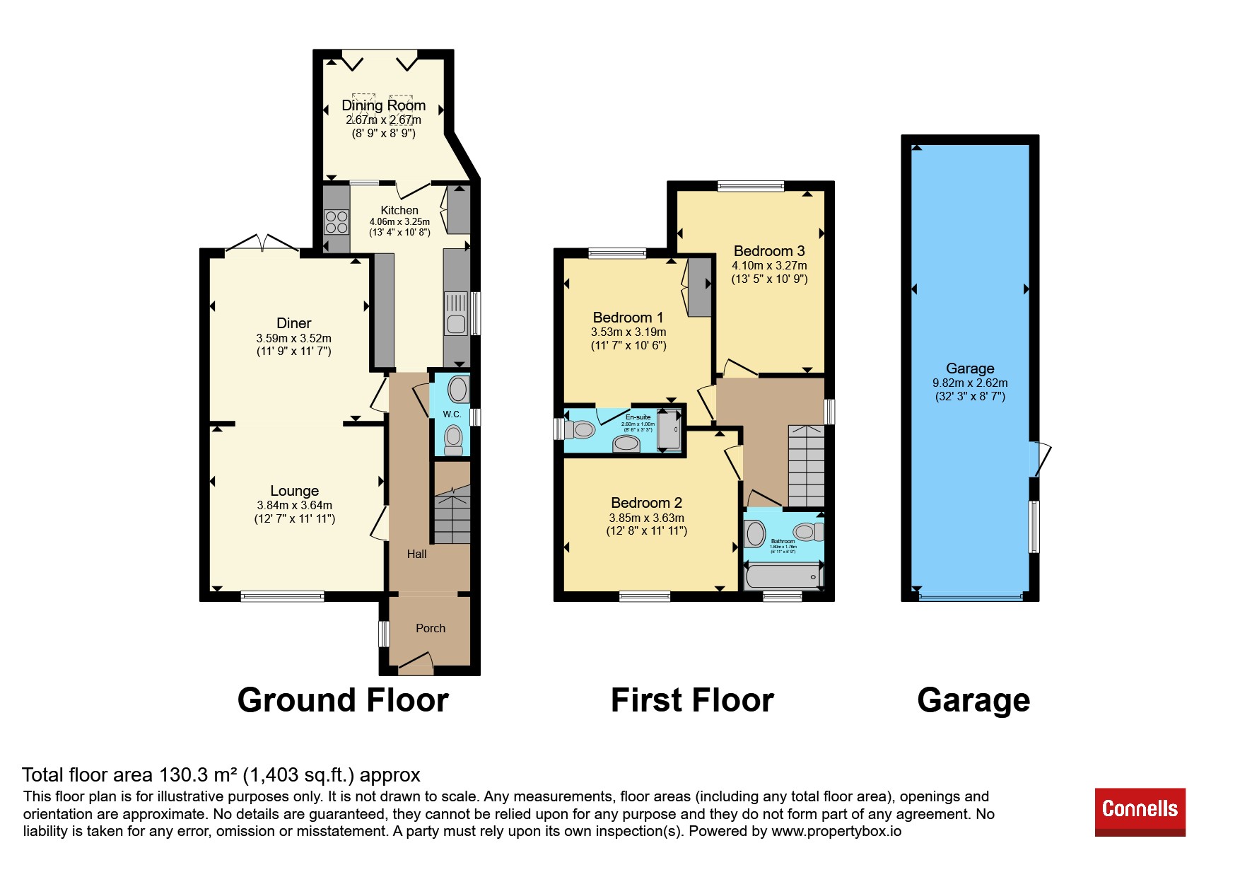 3, Cornelia Crescent, Poole floorplan