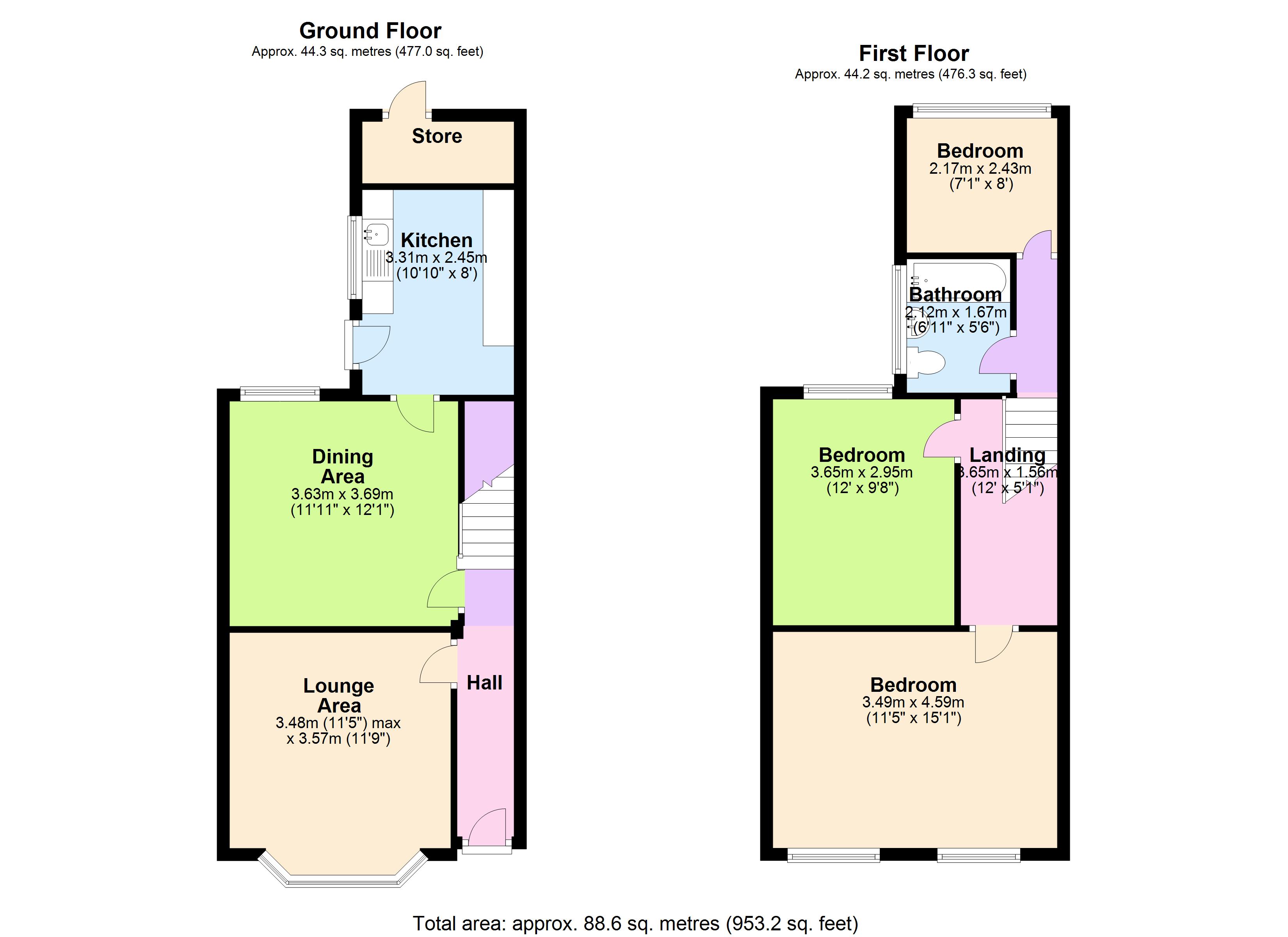 29, Clement Street, Gloucester floorplan