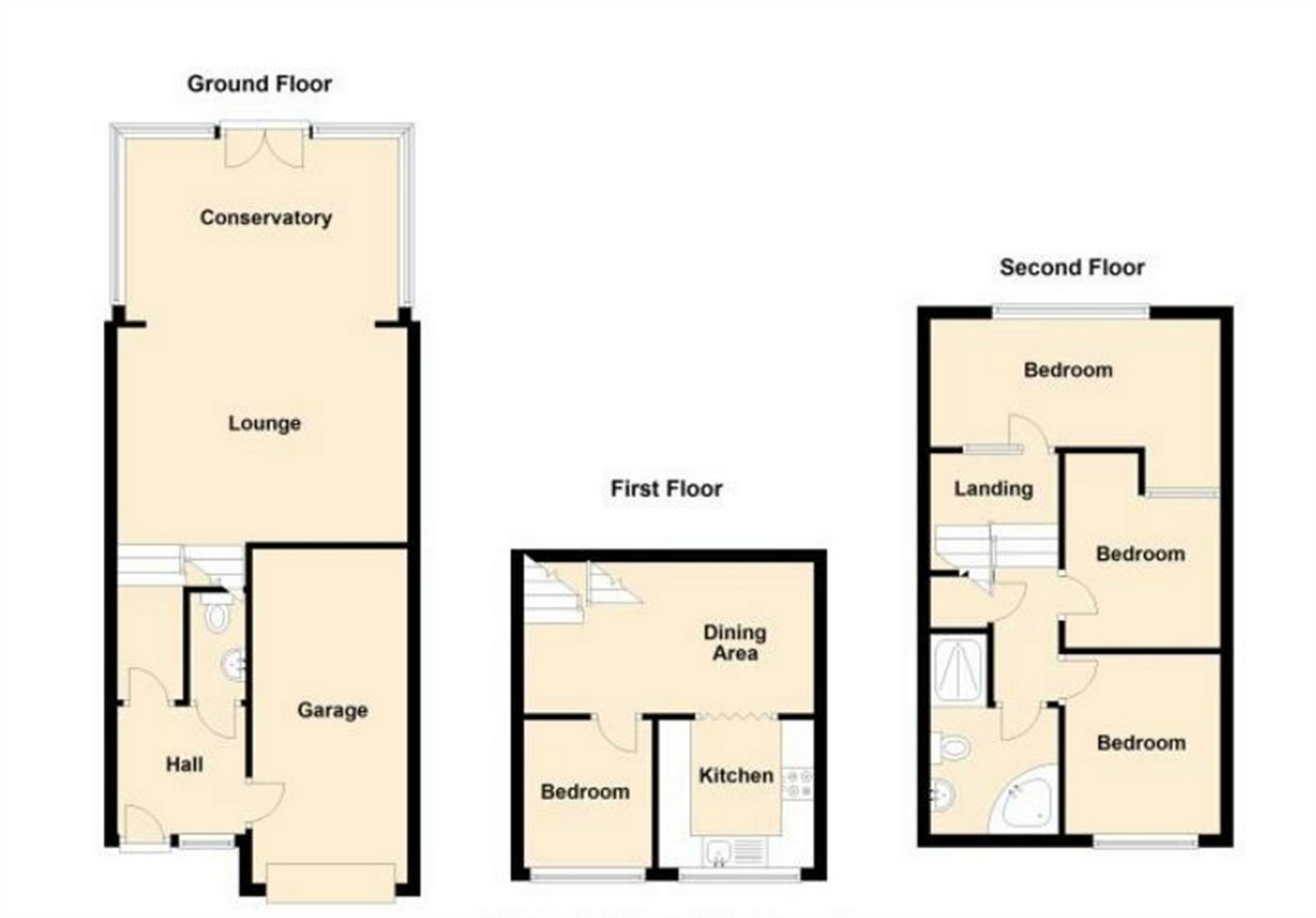 4 bed terraced house for sale in Rowner Road, Gosport, Hampshire PO13