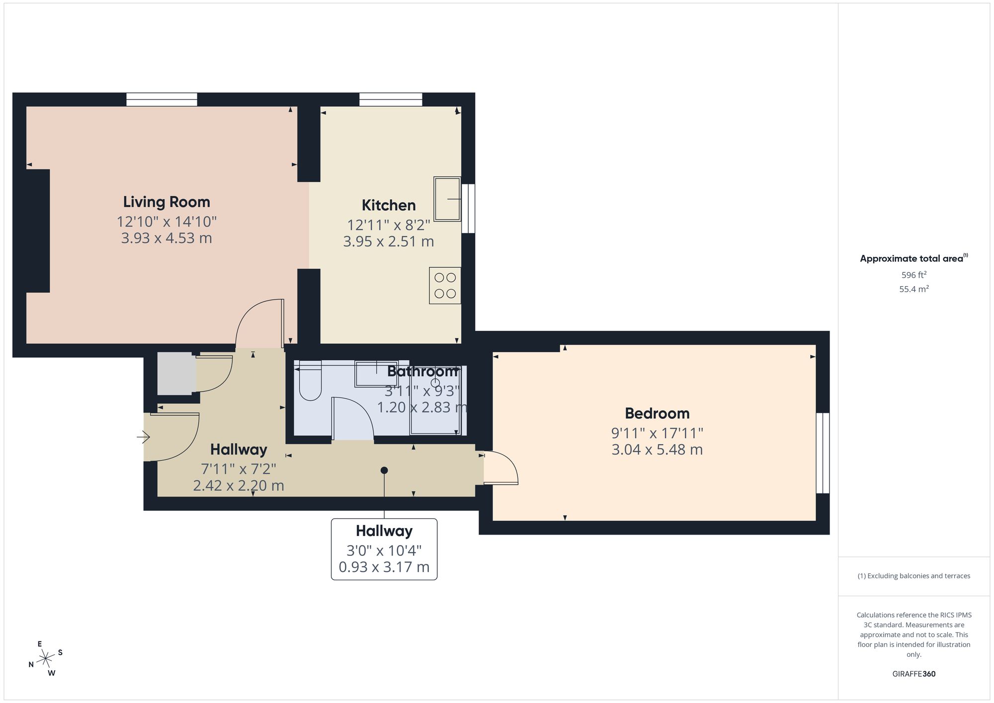 Flat 12, Askham Court Pittville Circus Road, Cheltenham floorplan