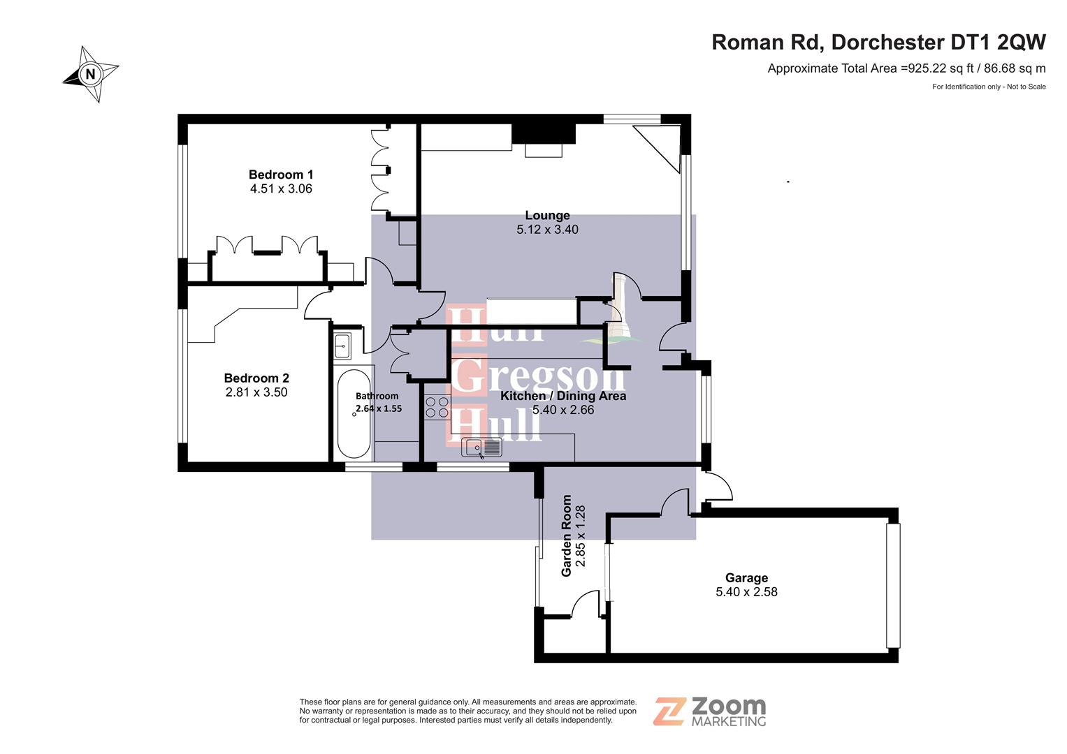 Roman Road, Dorchester floorplan
