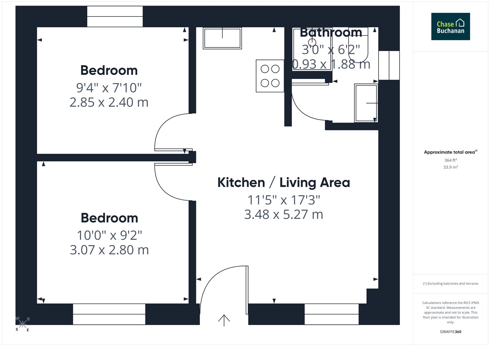 The Annex, 125, Chertsey Road, Twickenham floorplan