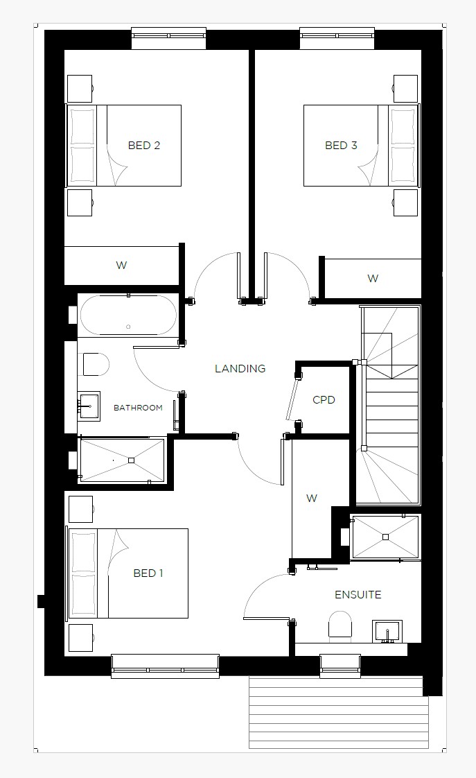 Maresfield Heights, Uckfield floorplan