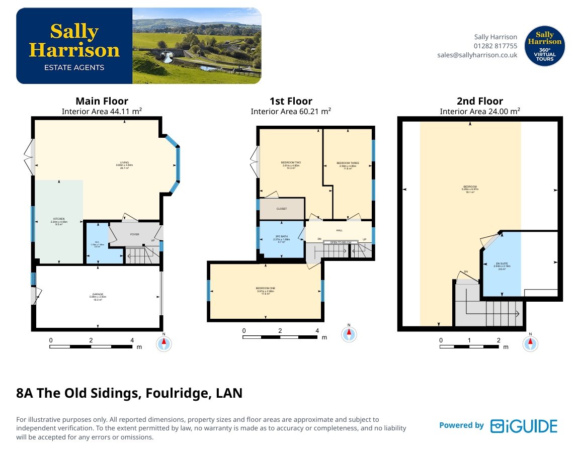 8A The Old Sidings,, Foulridge, Lancashire floorplan