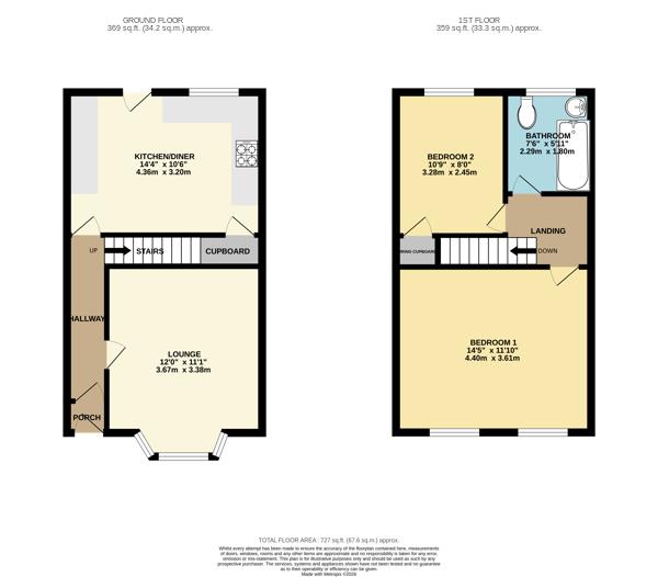 20A, Arthur Street, WITHERNSEA floorplan