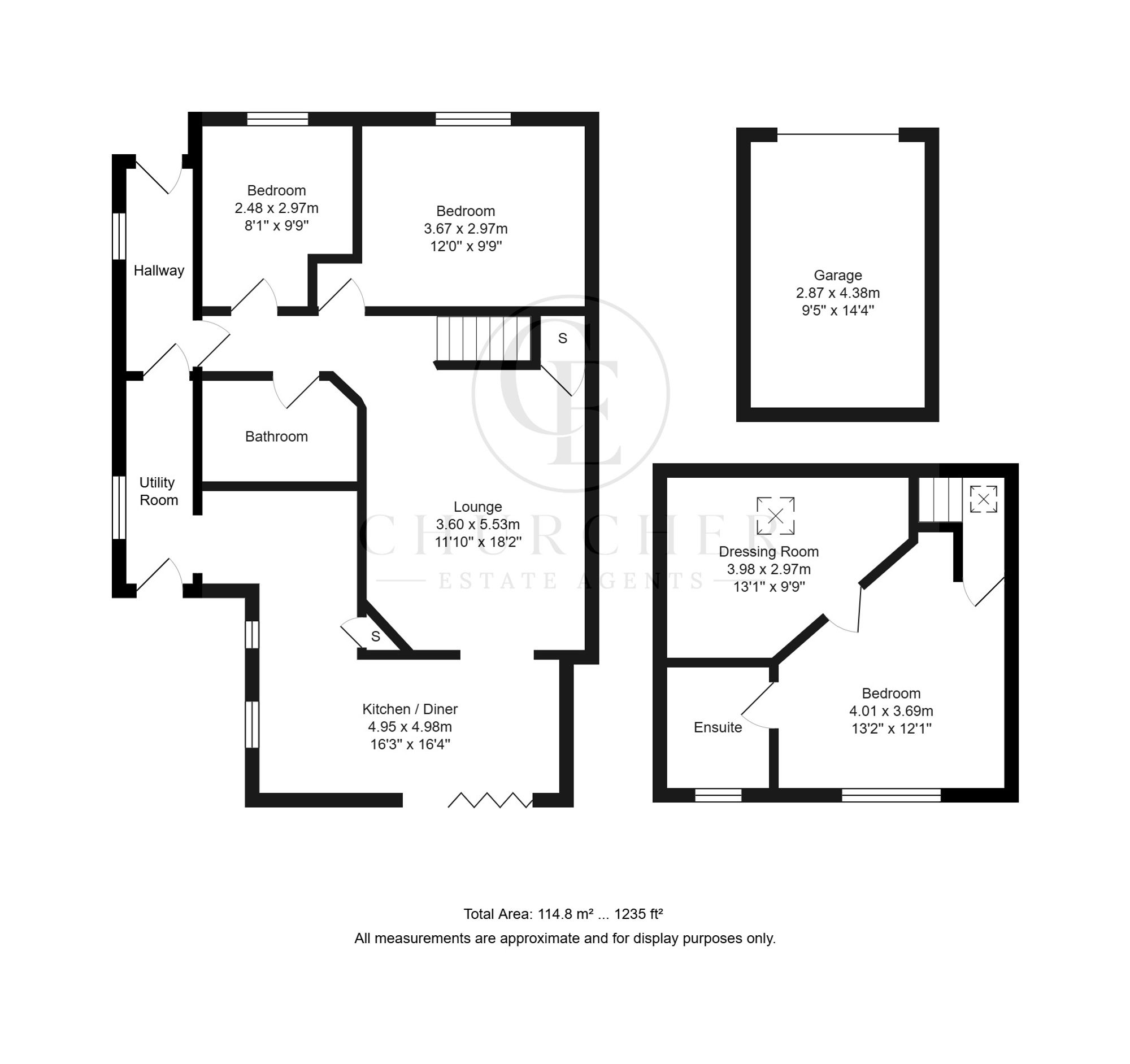 95 Noel Gate, Ormskirk floorplan