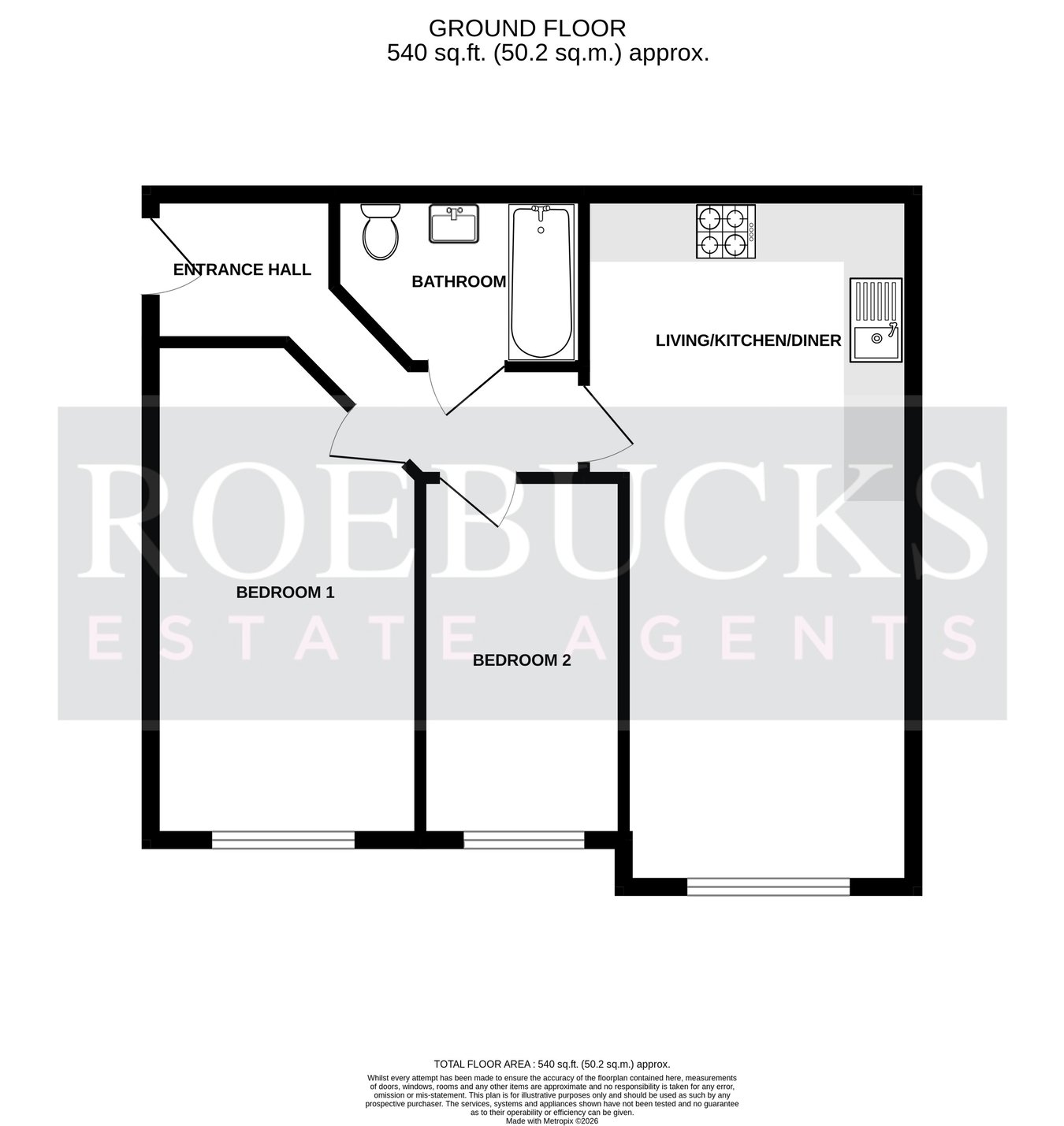 6, Samuel Court, Barnsley floorplan