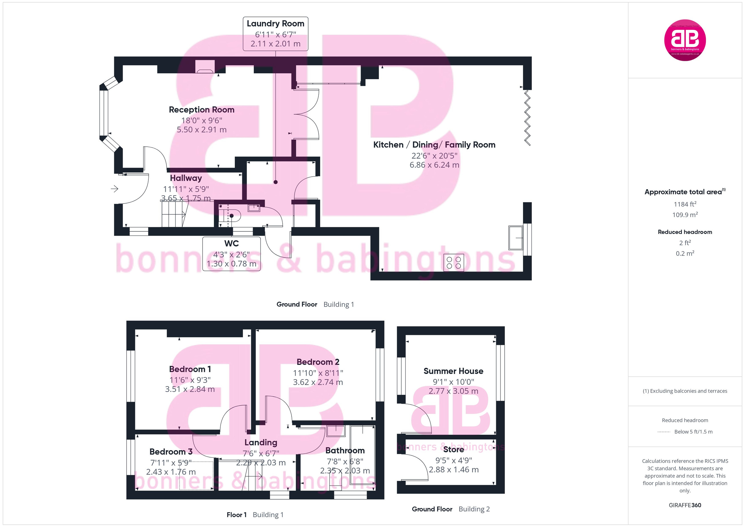 Walters House, Radnage floorplan