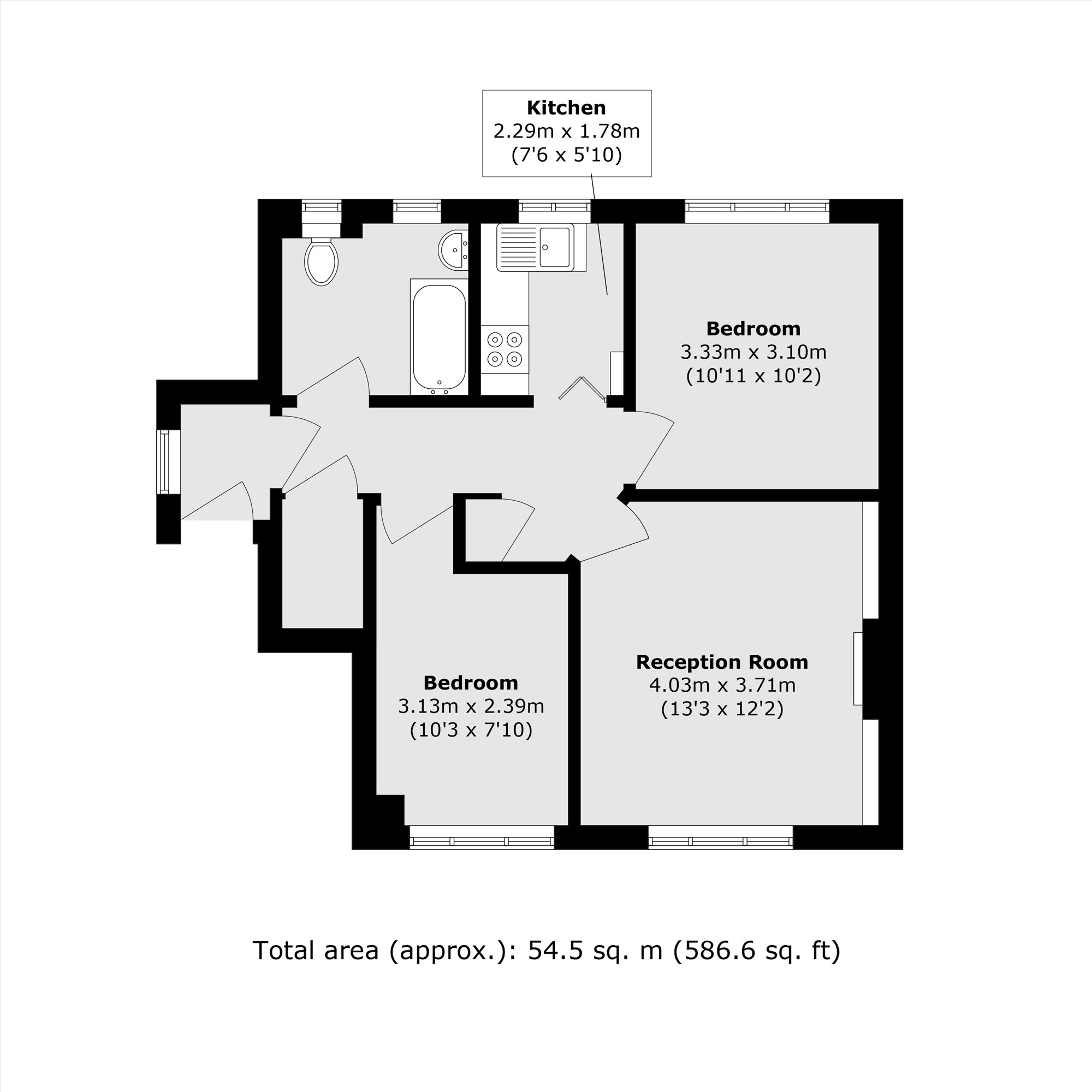 39, Alexandra Close, Harrow floorplan