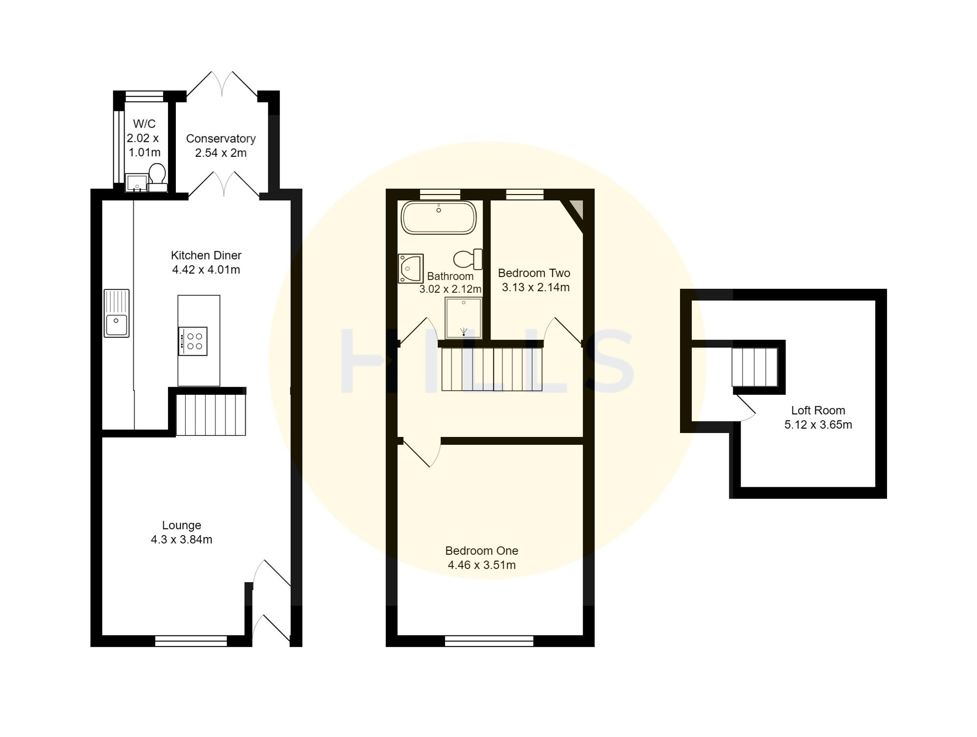 75 Leigh Road, Manchester floorplan