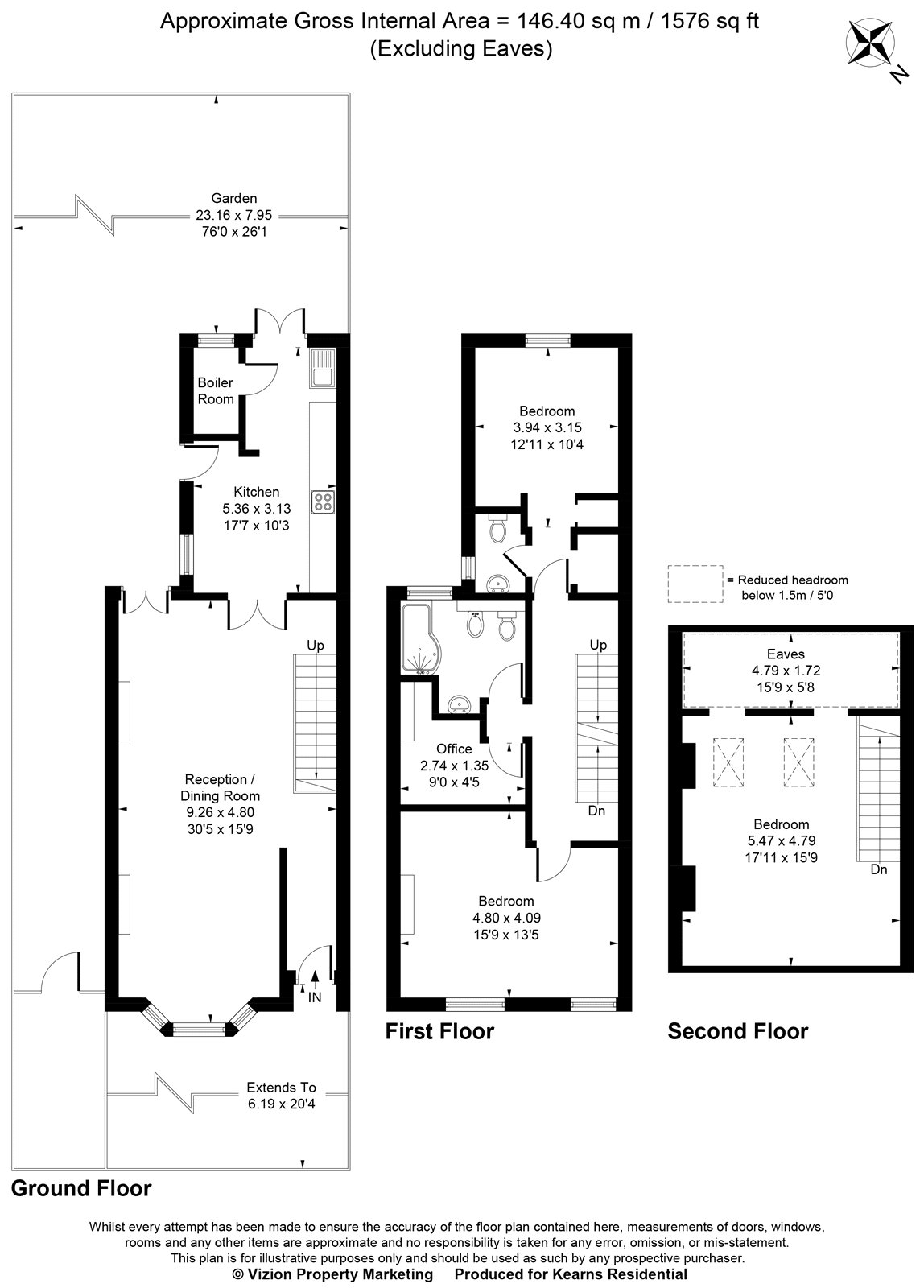 47, Money Lane, West Drayton floorplan