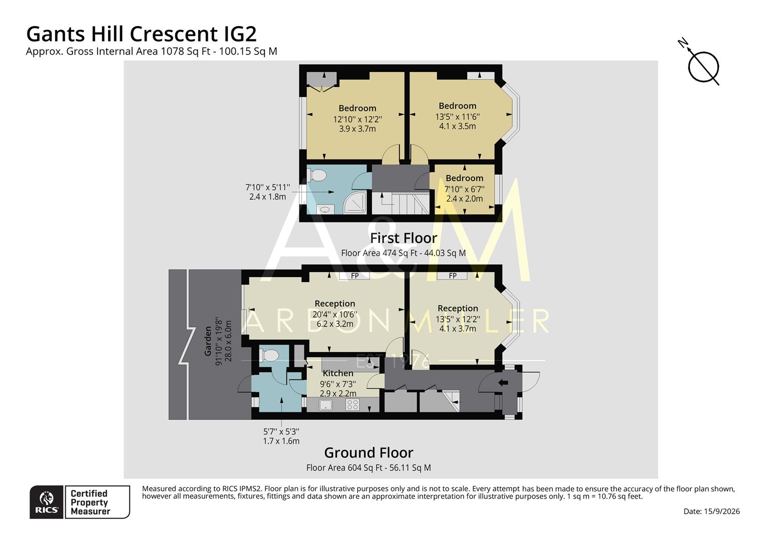 194, Gantshill Crescent, Gants Hill floorplan