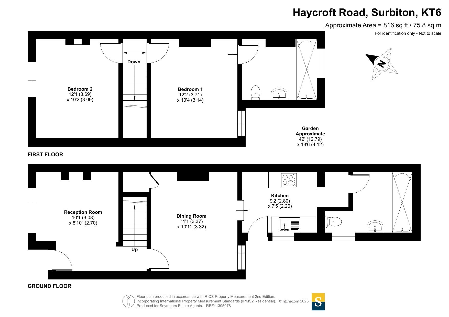 21, Haycroft Road, Surbiton floorplan