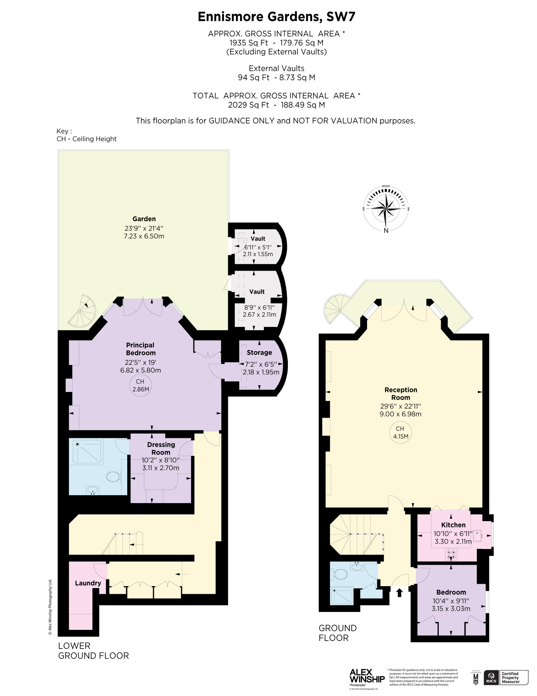 9, Ennismore Gardens, London floorplan
