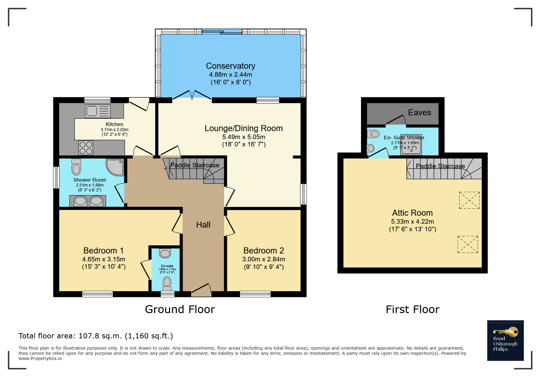 11, The Fairways, Bideford floorplan