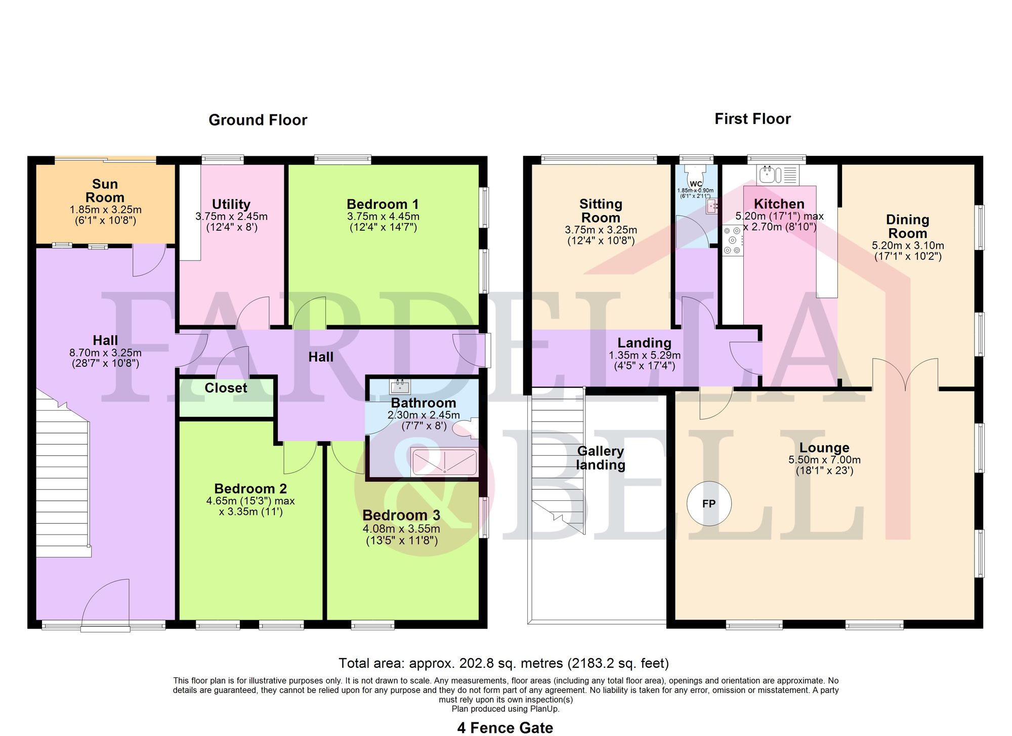 4 Fence Gate, Burnley floorplan