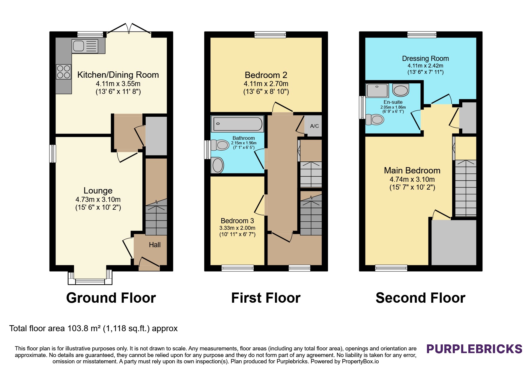 27, Bolton Rise, Tipton floorplan