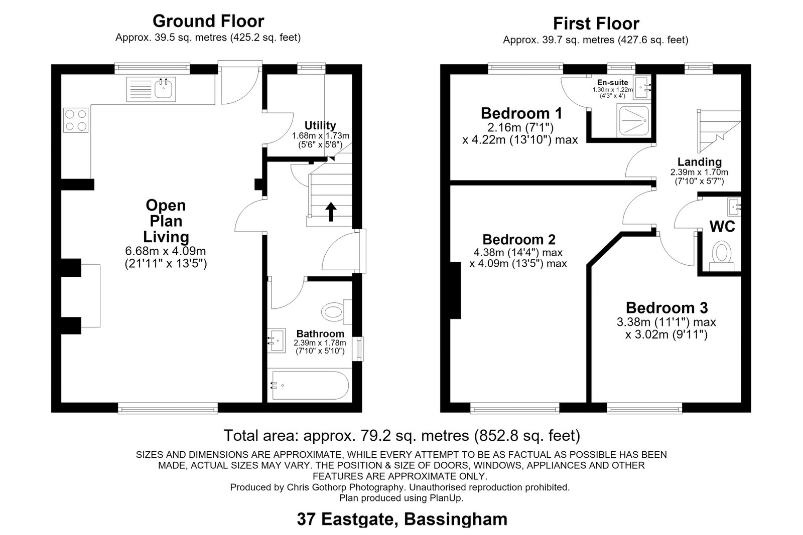 37, Eastgate, Lincoln floorplan