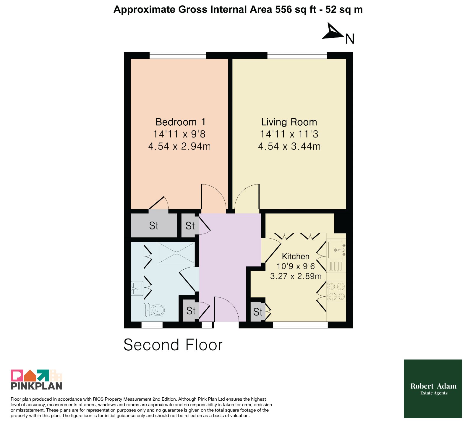 21b, Station Road, Cuffley floorplan
